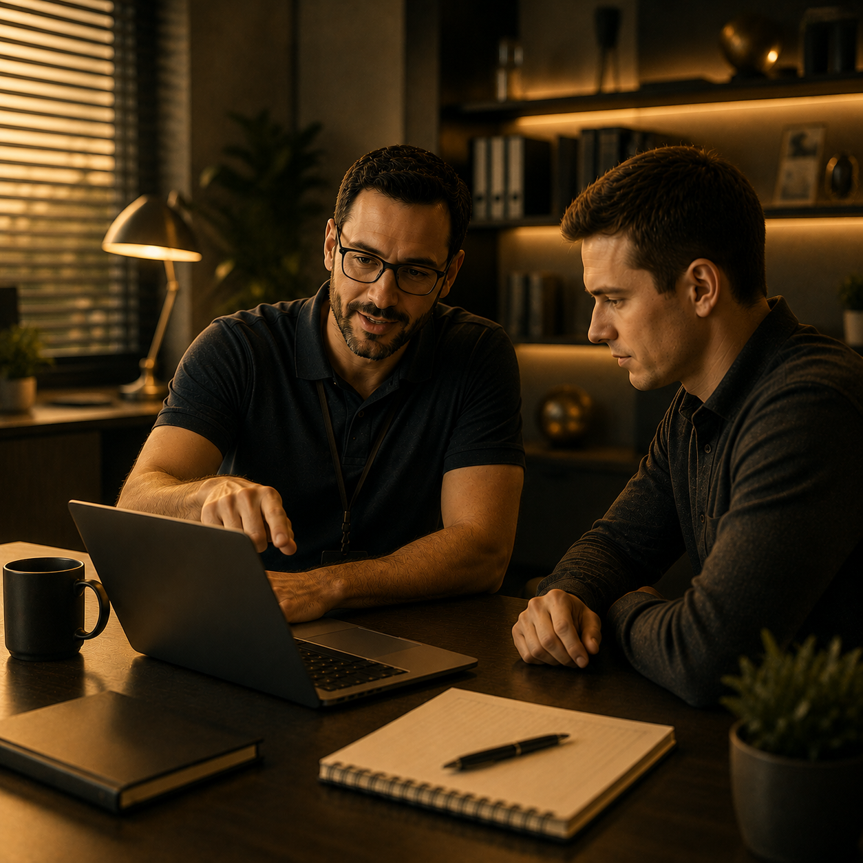 it support technician helping end user with their work in microsoft environment