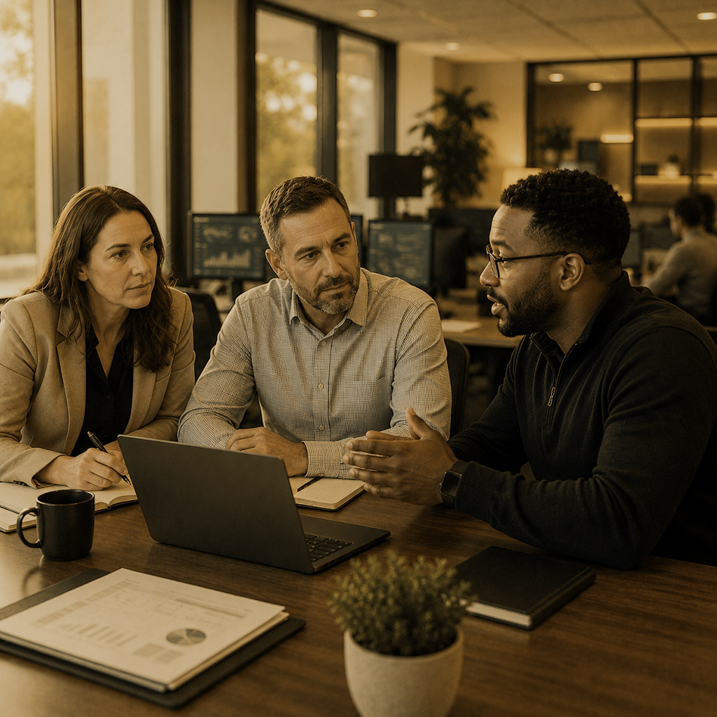 going over an IT compliance assessment