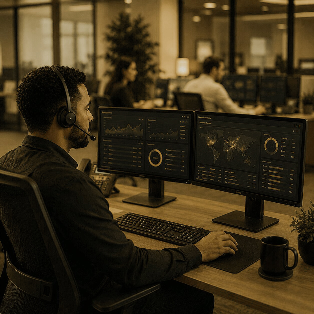 visualizing cyber security performance on a dashboard