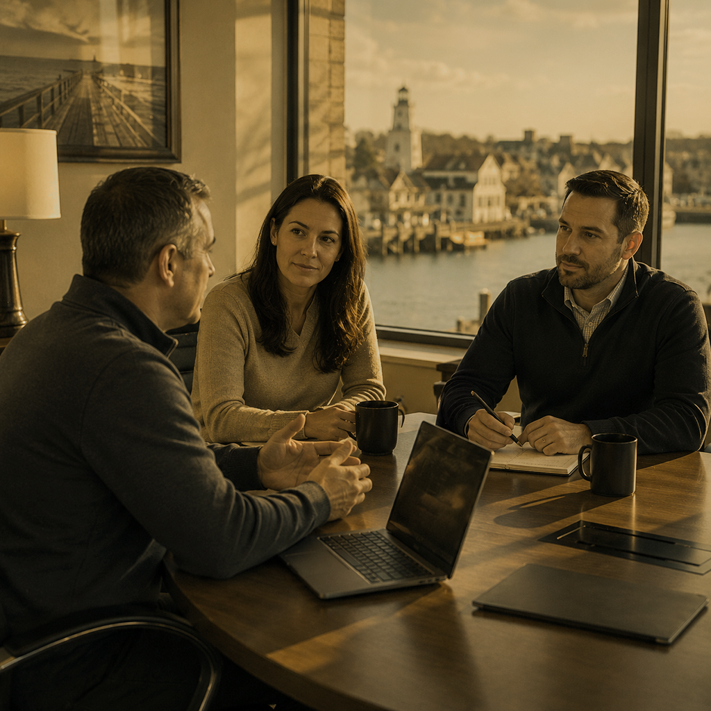 several Real Estate managers in New Jersey talking about IT and Cybersecurity plans