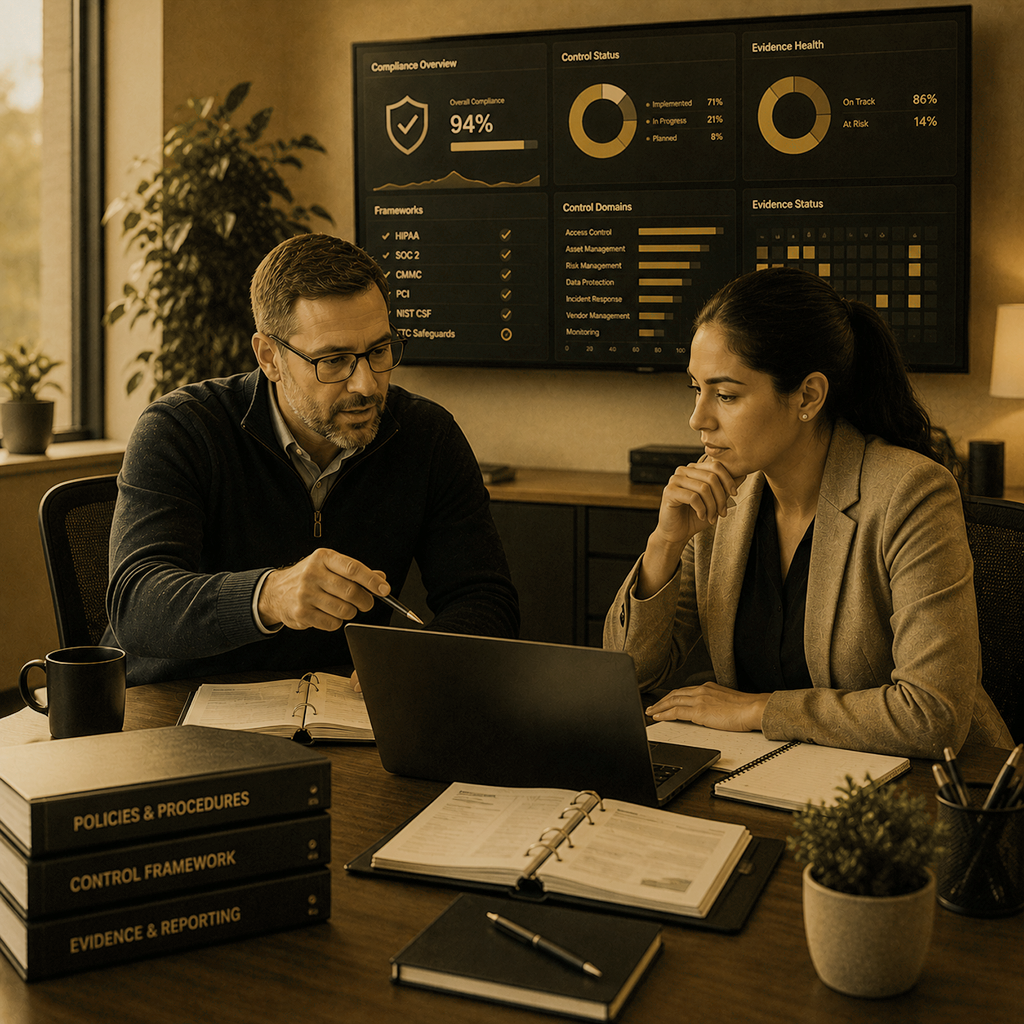 talking with auditor about IT compliance
