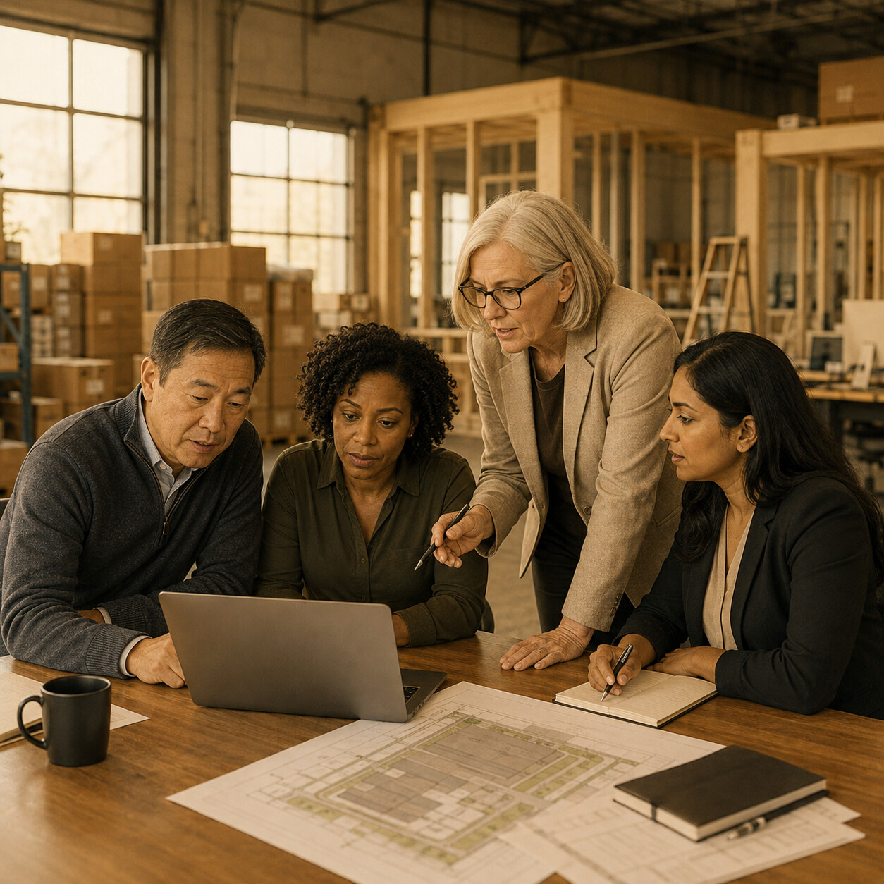 Growing New Jersey business team planning scalable cloud support