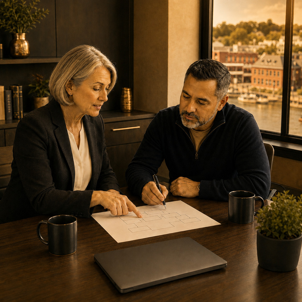 New Jersey business owner receiving backup and recovery guidance