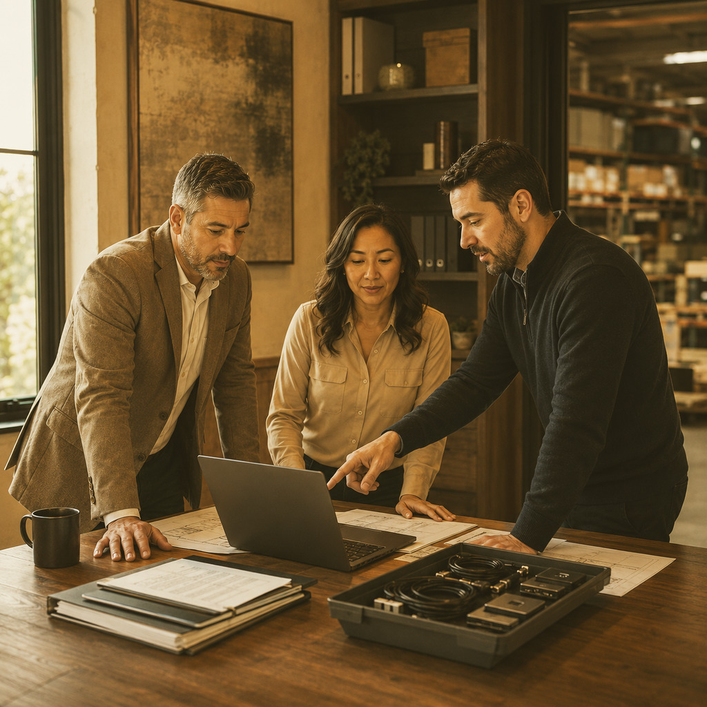 New Jersey business team planning a cloud migration with an IT consultant